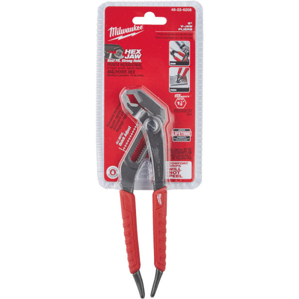 Плоскогубцы переставные Milwaukee 200мм