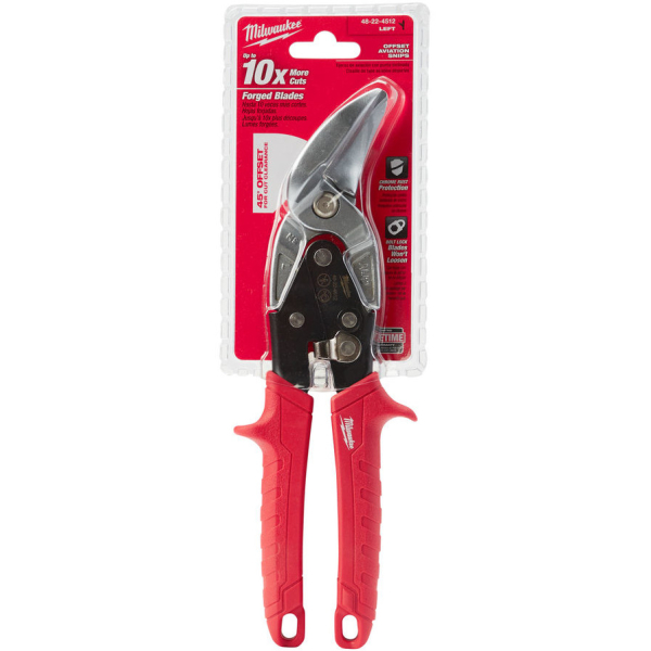 Ножницы Milwaukee по металлу 45° левый рез 260 мм