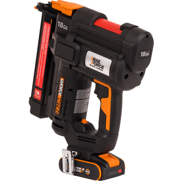 Степлер аккумуляторный WORX WX844 20V 2Ач х1 ЗУ