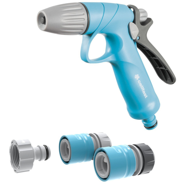 Пистолет для полива CELLFAST IDEALLINE 1/2" + набор