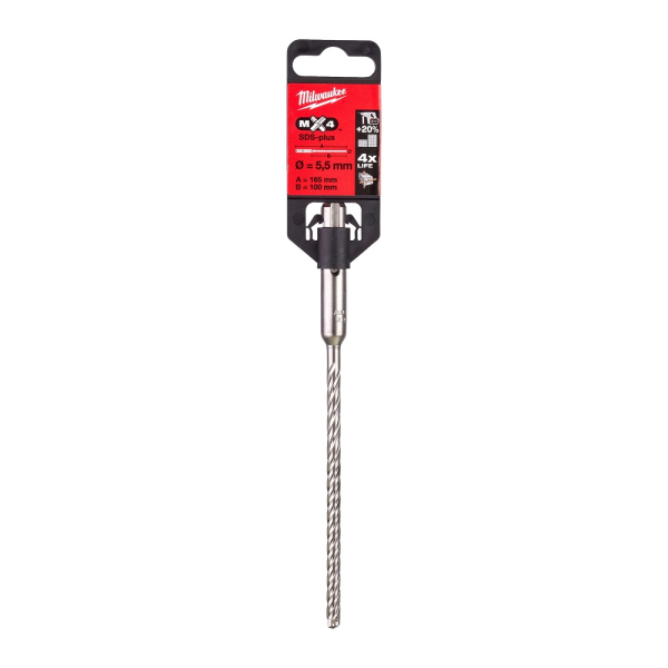 Бур Milwaukee SDS+ MX4  5,5х160мм