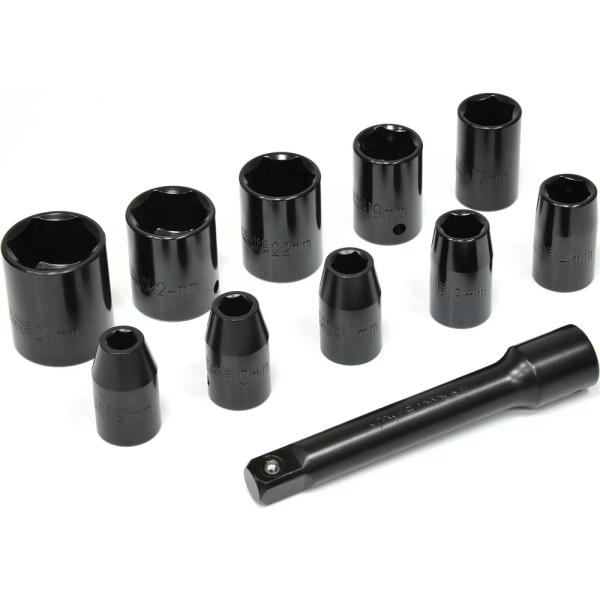 Набор торцевых головок ELITECH 1/2" 11 шт.   0704.014500