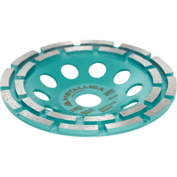 Чашка алмазная сегментная 2 ряда METALLICA Optima 150x22,2 мм, по бетону   900888