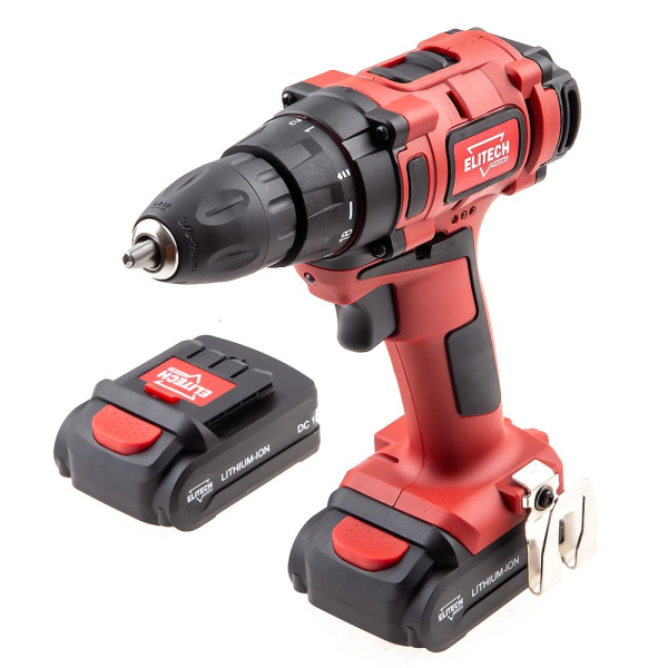 Дрель аккумуляторная ELITECH ДА 10.8 СЛК2 (1.5Ач) Промо