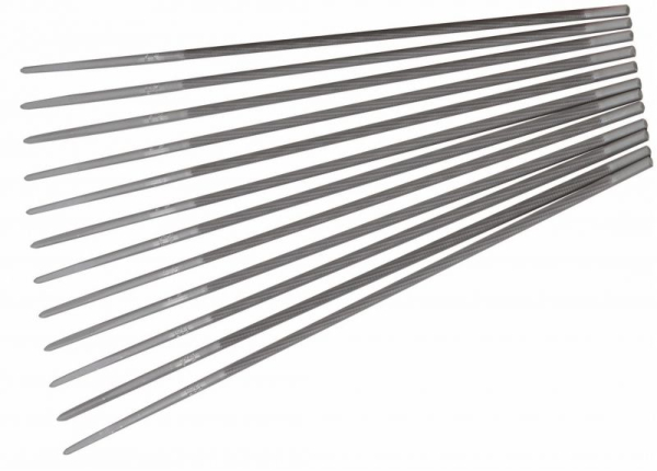 Напильник Husqvarna 4.8 мм комплект 12 штук повышенной стойкости