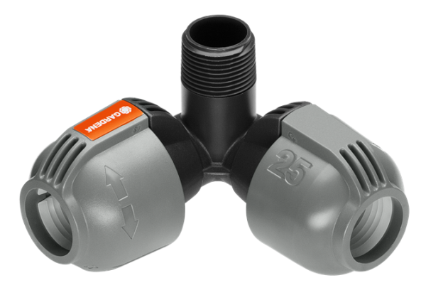 Соединитель Gardena L-образный     02783-20.000.00