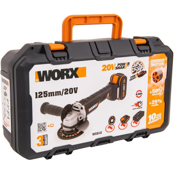УШМ WORX WX812 20V 