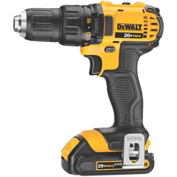 Дрель аккумуляторная DEWALT  DCD 730 C2  14.4v 1.5Ah Li-Ion