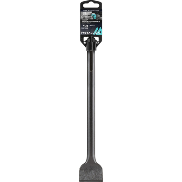 Зубило плиточное изогнутое SDS-max METALLICA Optima 50х300/160 мм   906897