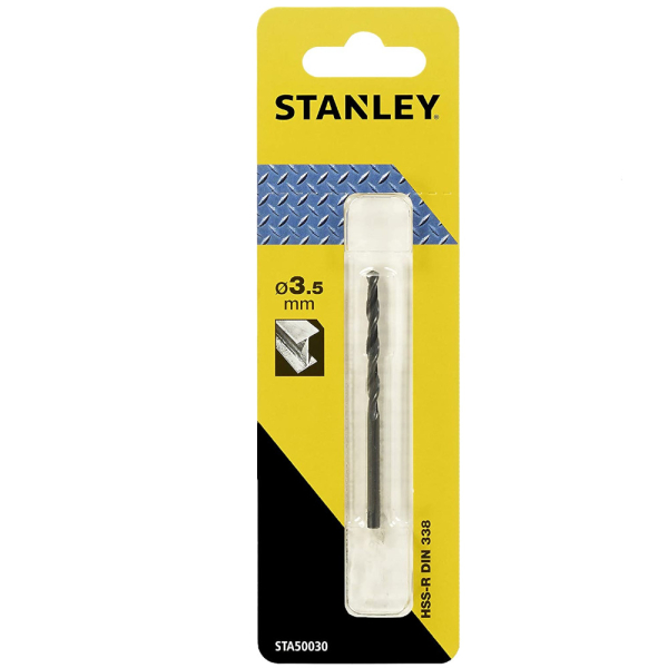 Сверло STANLEY по металлу HSS-R  3,5*70   STA50030