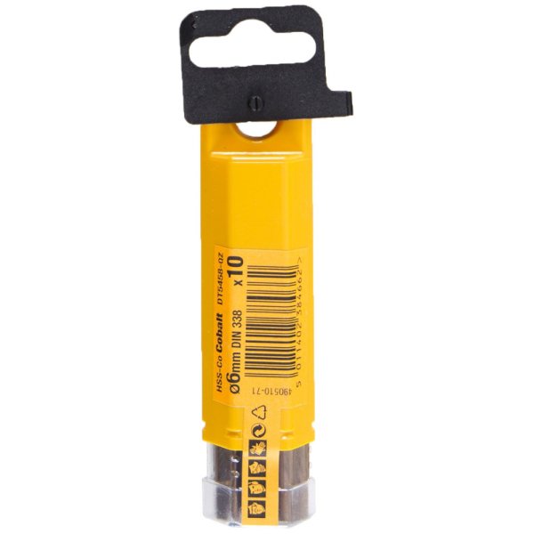 Сверло DEWALT по металлу 6*93 (10 штук в упаковке)   DT 5458