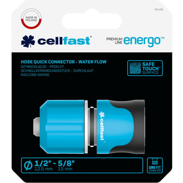 Коннектор CELLFAST ERGOLINE 1/2''-5/8''