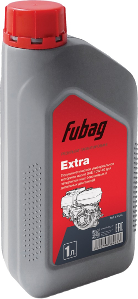Масло Fubag 4-х тактное SAE10W-40 полусинтетика 1 литр