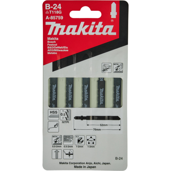 Пилочки Makita B24     A-85759