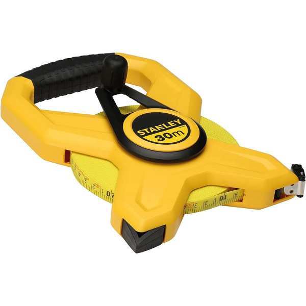 Рулетка STANLEY FIBERGLASS измерительная 30м*12,7мм   2-34-792