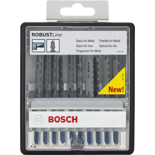 Пилочки BOSCH (набор) 10 шт    2.607.010.541