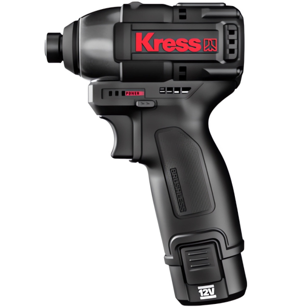 Винтоверт аккумуляторный KRESS KU203.1 12V 2Ачх2 ЗУ 1,5А, кейс