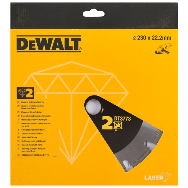Диск алмазный DEWALT DT 3773 230*22,2 мм сегмент