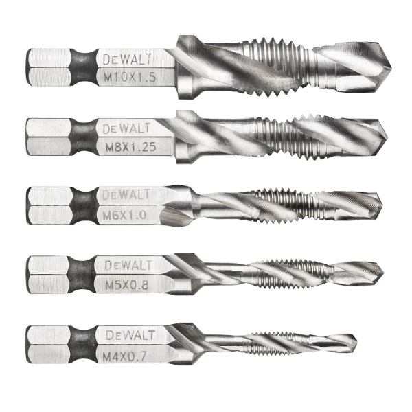 Набор сверл DEWALT DT 50060 по металлу из 5 штук