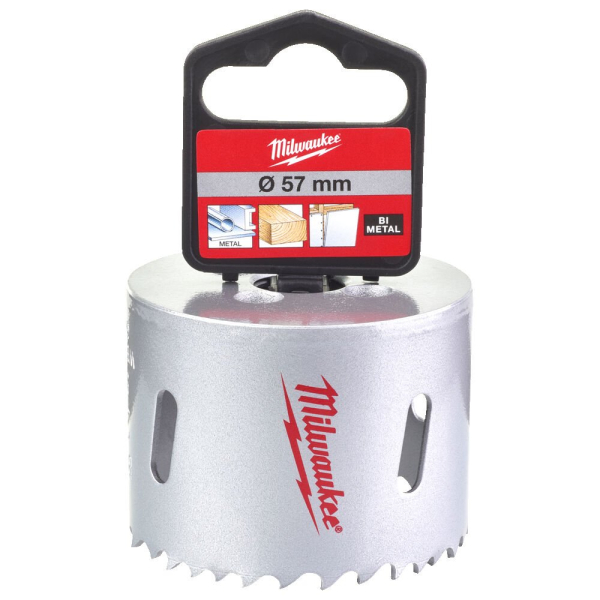 Коронка биметаллическая Milwaukee Contractor 57мм