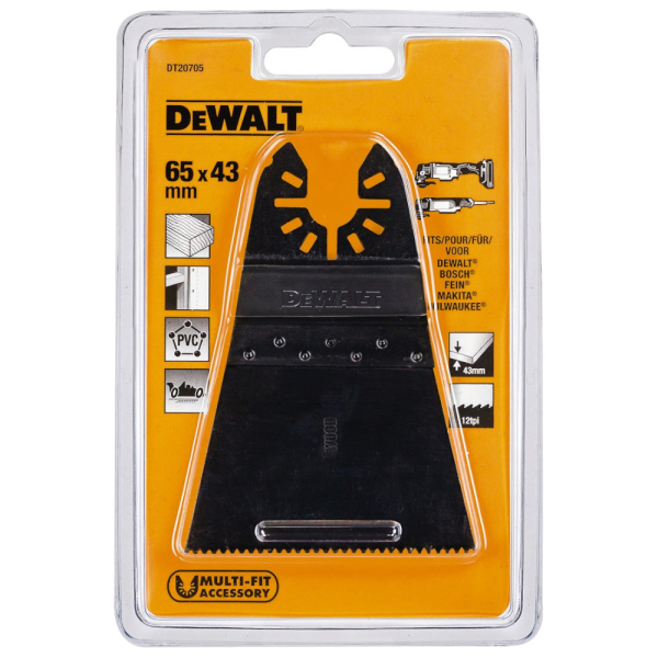 Насадка DEWALT для мультитула   DT 20705