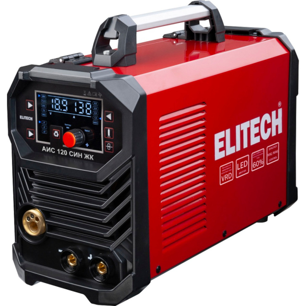 Сварочный аппарат ELITECH АИС 120 СИН ЖК
