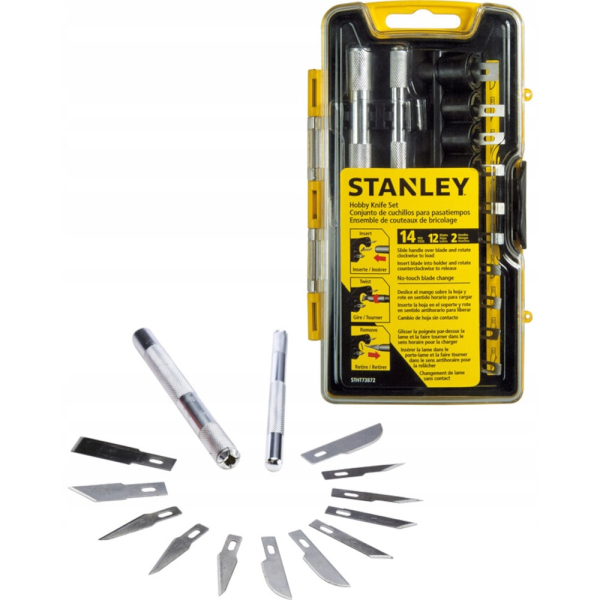 Набор ножей STANLEY с лезвиями для поделочных работ     STHT0-73872