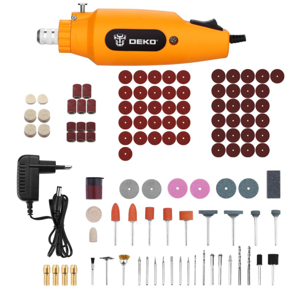 Гравер DEKO DKRT 150 кейс+110 аксессуаров   063-1417