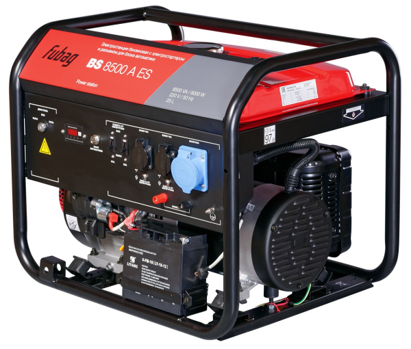 Электростанция Fubag BS 8500 A ES бензиновая