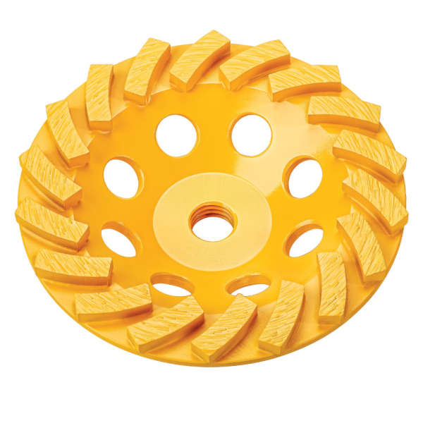 Чашка алмазная DEWALT 125 мм турбо однорядная   DT 3797