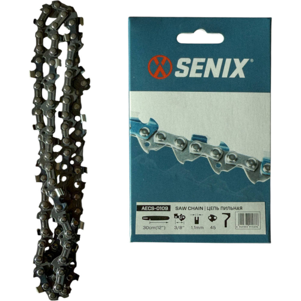 Цепь SENIX 12" 3/8" - 1,1 ( 45зв)   AECS-0109