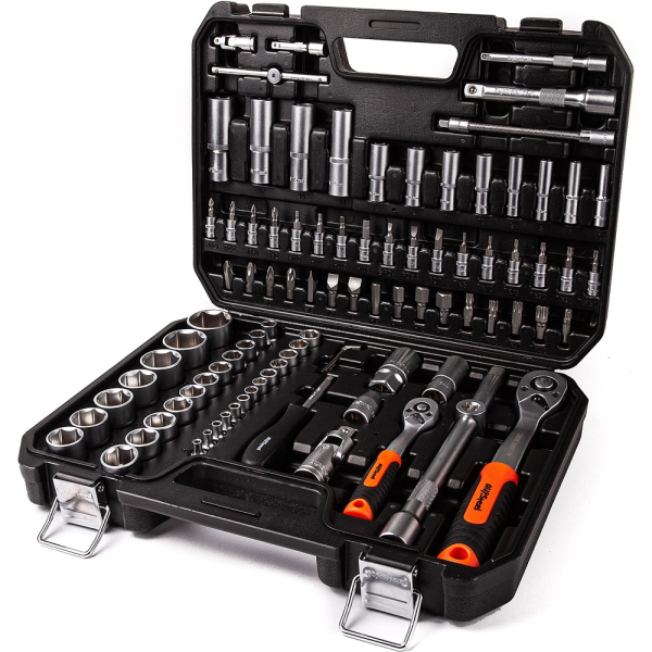 Набор инструмента AV Steel 94 предмета 1/4",1/2"  AV-011094