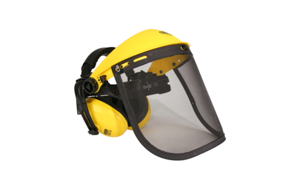 Защитный щиток Oregon 515062 комбинированный поликарбонатный с наушниками