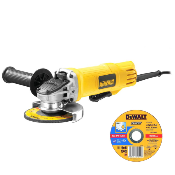 УШМ DEWALT DWE 4121 D4 + набор дисков