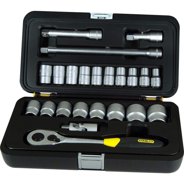 Набор торцевых головок 1/2'' STANLEY EXPERT 23 предм.     1-94-671