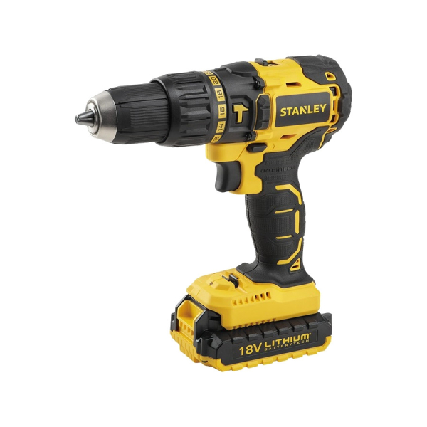Дрель аккумуляторная STANLEY SBH 20 S2K