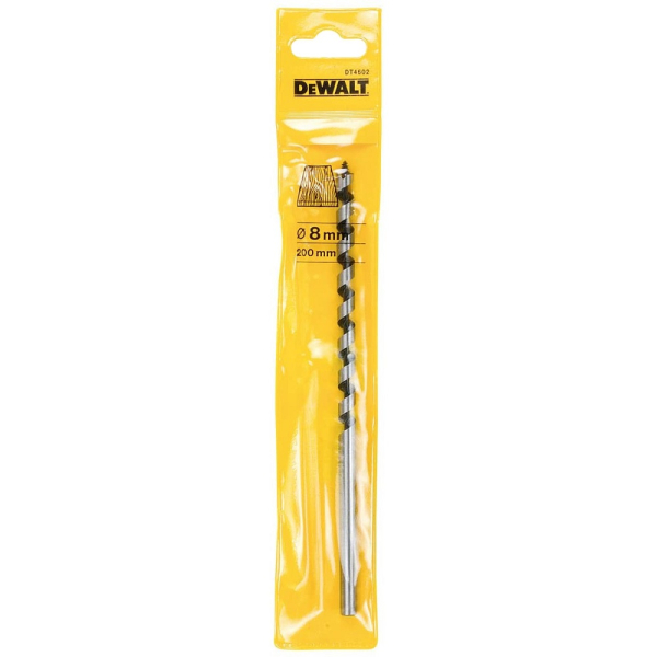 Сверло DEWALT по дереву 18*200*100 мм шнековое   DT 4612   (1шт в упак)