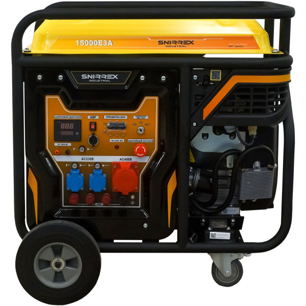 Электростанция SNIRREX 15000 E3A бензиновая