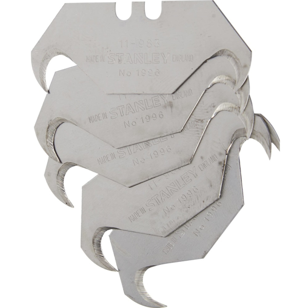Лезвие STANLEY с крючком 1996 50х19мм (уп. 5 шт.)     0-11-983