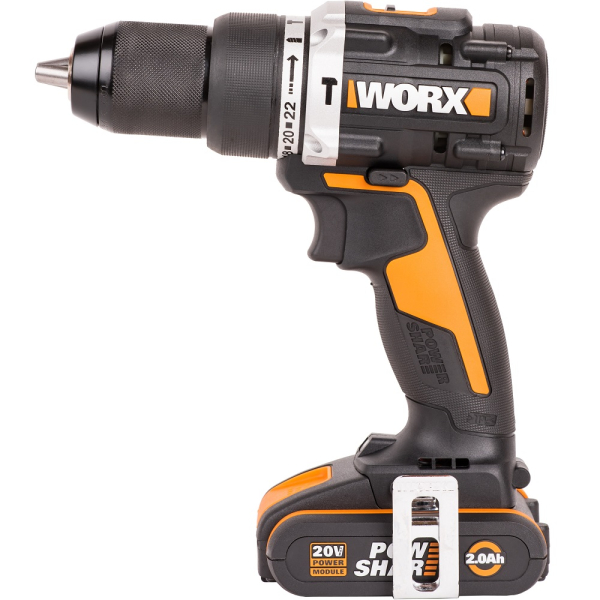 Дрель аккумуляторная WORX WX352  20V кейс