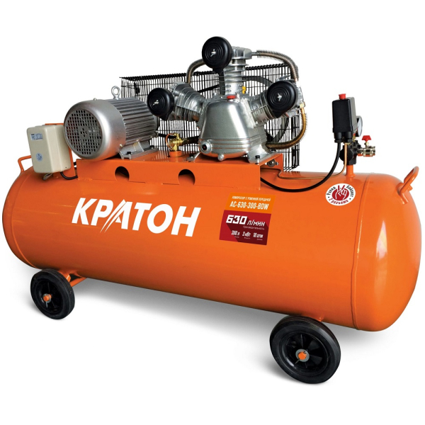 Компрессор КРАТОН с ременной передачей AC-630-300-BDW