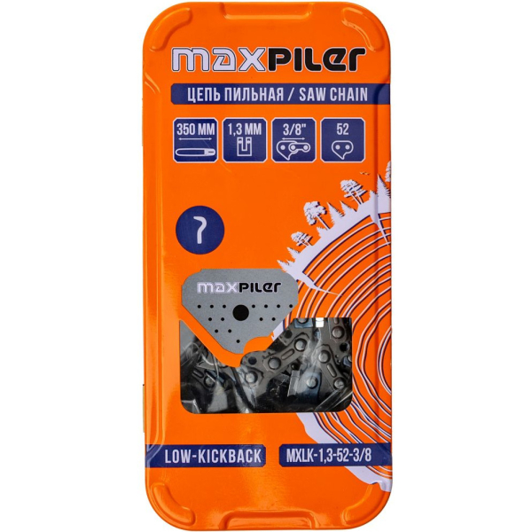 Цепь MAXPILER 1,3-52-3/8   MXLK-1,3-52-3/8