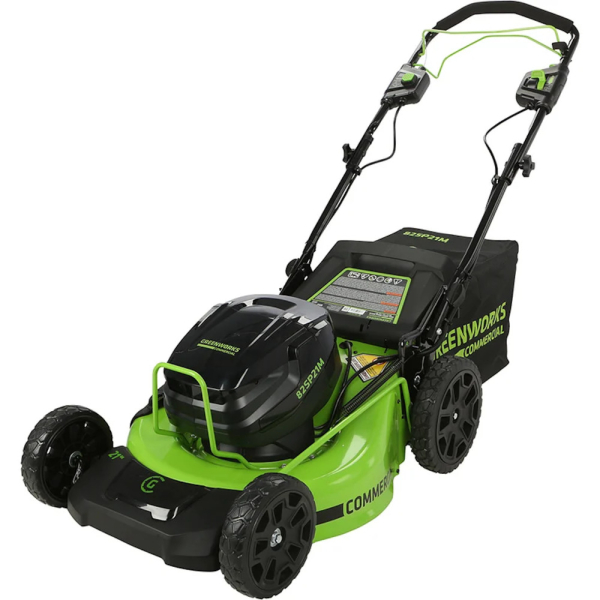 Газонокосилка GREENWORKS 82 V аккумуляторная самоходная с акб и з/у   2515907UB