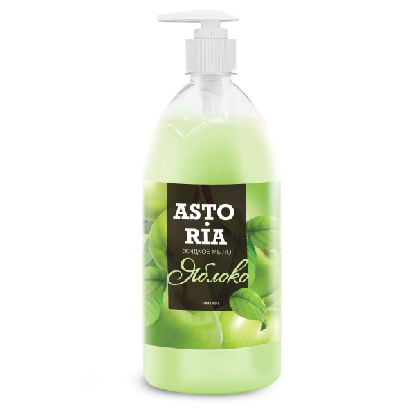 Мыло жидкое GRASS "Astoria" Яблоко 1л   125564