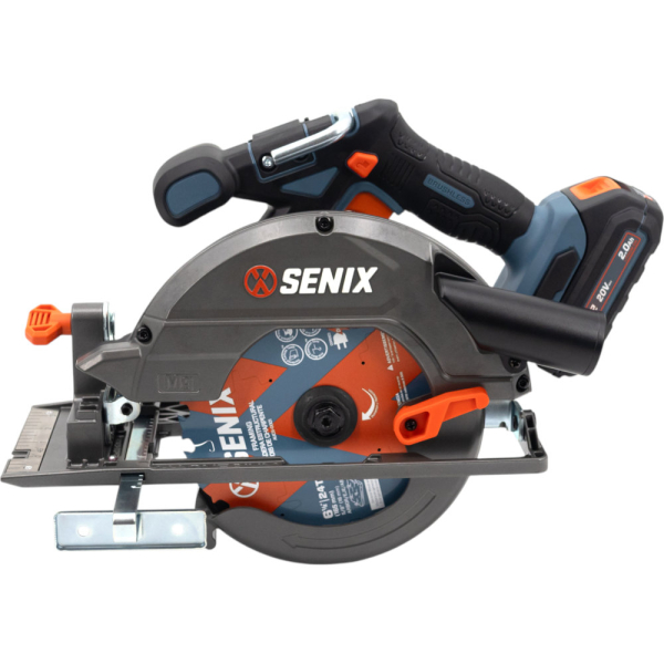 Пила циркулярная аккумуляторная SENIX PSCX2-M6-EU,X2 20V