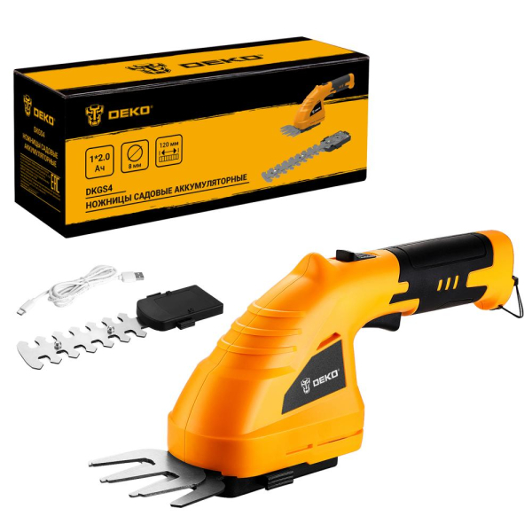 Ножницы садовые DEKO DKGS 4 аккумуляторные   063-4470