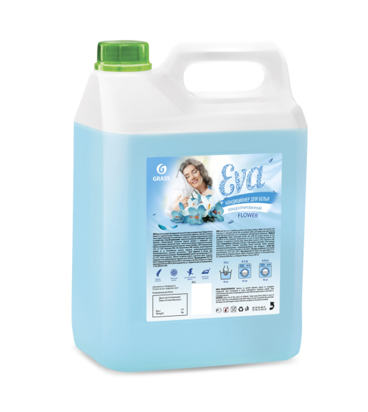 Кондиционер для белья GRASS EVA flower 5кг   125377