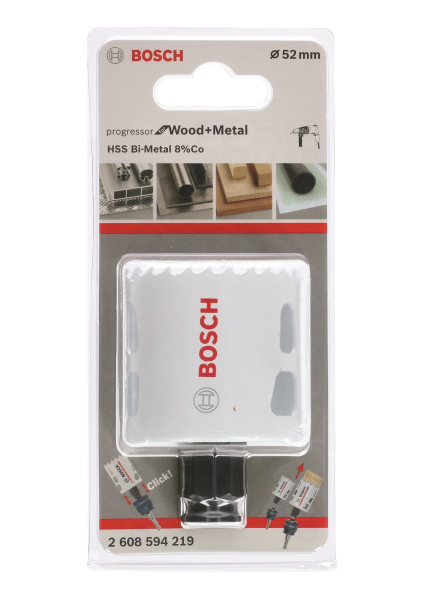 Коронка  BOSCH BiM Progressor 52 мм     2.608.594.219