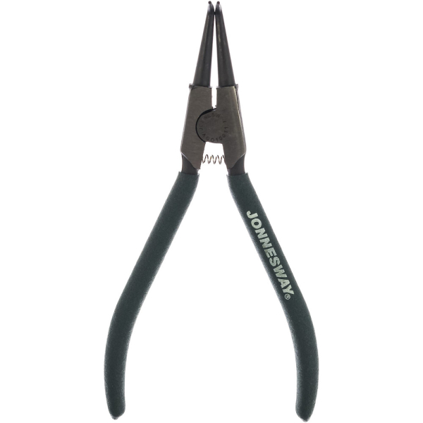 Щипцы JONNESWAY для стопорных колец "разжим загнутый" 7"