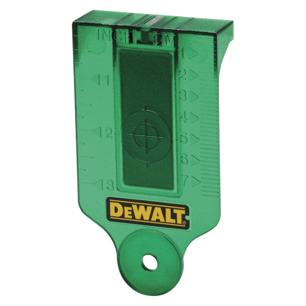 Мишень DEWALT для зеленых лазерных уровней DE0730G